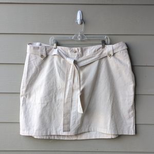 Universal thread linen Cotton skirt